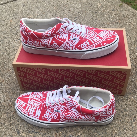 Mens Red Vans🌹 - Picture 2 of 4